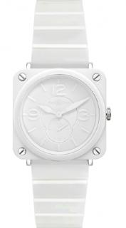 Bell & Ross Quartz BR S White Ceramic Phantom Bracelet