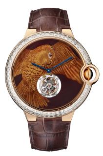 Ballon Bleu de Cartier 46 Flying Tourbillon Diamonds Pink Gold HPI00895 Ballon Bleu de Cartier 46 Flying Tourbillon Diamonds Pink Gold HPI00895