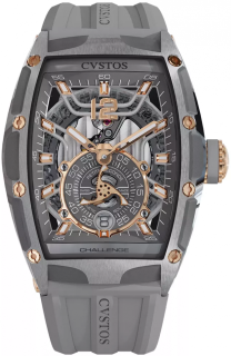 Cvstos Challenge Jetliner PS Steel 5N Comp Grey Dial A00103.3604001