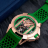 Jacob & Co Epic X Rose Gold Green Inner Ring EX120.43.AC.AC.ABRUA