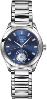 Glashuette Original Ladies Collection Serenade Luna 1-35-14-03-02-14