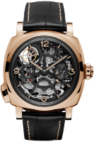 Officine Panerai Radiomir 1940 Minute Repeater Carillon Tourbillon Gmt Oro Rosso-49 mm PAM00600