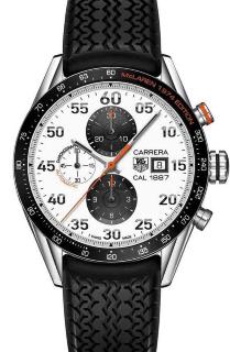 TAG Heuer Carrera Calibre 1887 Automatic Chronograph 43 mm CAR2A12.FT6033