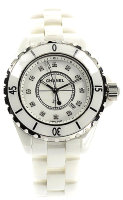 Chanel J12 White Diamond Dial H1628