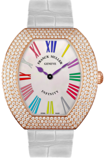 Franck Muller Ladies Collection Infiniti 3540 QZ R COL DRM D4 White