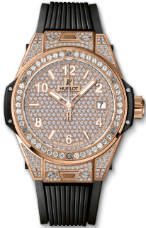 Hublot Big Bang One Click King Gold Full Pave 39 mm 465.OX.9010.RX.1604