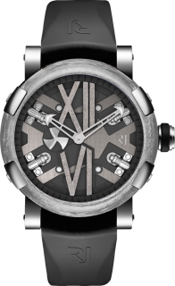 Romain Jerome Steampunk Stainless Steel Black RJ.SP.AU.101.10