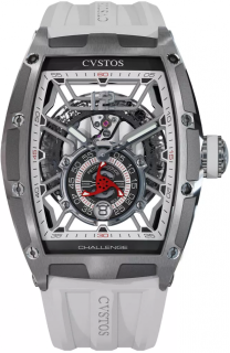 Cvstos Challenge Jetliner PS Steel TI Comp White Dial A00103.4100002