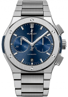 Hublot Classic Fusion Blue Chronograph Titanium Bracelet 520.NX.7170.NX