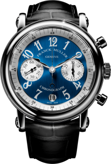 Franck Muller Mens Collection Round Race Chronograph 7002 CC DT FO RACE-Blue