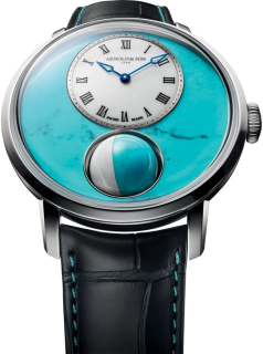 Arnold & Son Astronomy Luna Magna Steel Turquoise 1LMAS.T01A.C1322D