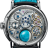 Arnold & Son Astronomy Luna Magna Steel Turquoise 1LMAS.T01A.C1322D