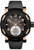 Romain Jerome Steampunk Tourbillon Power Reserve 45 Gold Black STP.OKOO.1518.RB