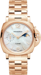 Officine Panerai Luminor Due Luna TuttoOro PAM01504