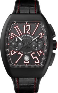 Franck Muller Mens Collection Vanguard Chronograph V45CCBRNRTTERGBW V 45 CC DT NR BR (ER) TT