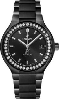 Hublot Classic Fusion Black Magic Bracelet Diamonds 568.CM.1470.CM.1204