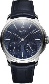 Czapek Quai Des Bergues 17 Double Soleil Deep Blue