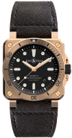 Bell & Ross Instruments 42 mm BR 03-92 Diver Bronze BR0392-D-BL-BR/SCA