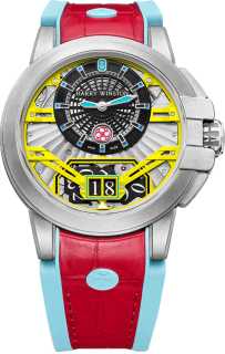 Harry Winston Ocean Zalium Variation Red-Light Blue OCEABD42ZZ002