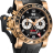Graham Chronofighter Oversize GMT Steel & Gold 2OVGR.B21A