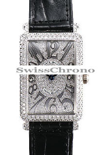 Franck Muller Ladies Large Long Island 1002 QZ REL D CD