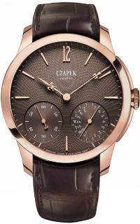 Czapek Quai Des Bergues Guilloche Ricochet - Havana Brown 4738
