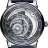 Trilobe Une Folle Journee Rhodium Plated Blue UFJ01BR
