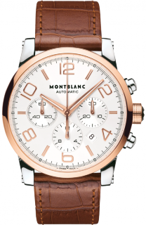 Montblanc TimeWalker Chronograph Automatic Steel Gold 107322