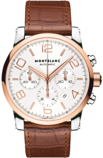Montblanc TimeWalker Chronograph Automatic Steel Gold 107322 Montblanc TimeWalker Chronograph Automatic Steel Gold 107322