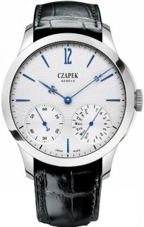 Czapek Quai Des Bergues Guilloche Ricochet - Sea Salt Grey