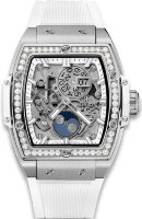 Hublot Spirit of Big Bang Moonphase Titanium White Diamonds 42 mm 647.NE.2070.RW.1204