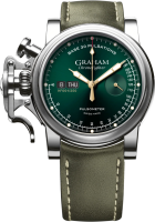 Graham Chronofighter Vintage Pulsometer Green 2CVCS.G09A