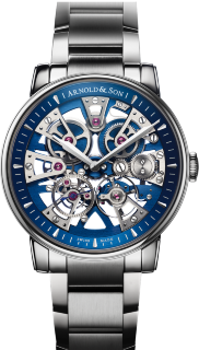 Arnold & Son Nebula 41,5 Steel Blue On Steel Bracelet 1NEASU02AS134D