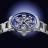 Arnold & Son Nebula 41,5 Steel Blue On Steel Bracelet 1NEASU02AS134D