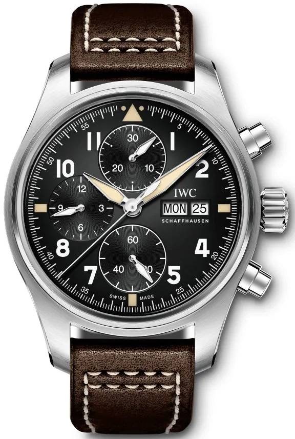 Часы IWC Pilots Watch Chronograph Spitfire IW387903 — купить в  SWISSCHRONO.RU