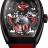 Franck Muller Mens Collection Vanguard Revolution 3 Skeleton V 50 REV 3 SQT NR BR (ER)