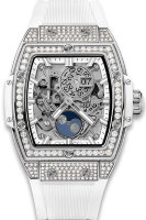 Hublot Spirit of Big Bang Moonphase Titanium White Pave 42 mm 647.NE.2070.RW.1604