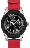 Montblanc Summit Smartwatch - Bi-color Steel Case with Red Rubber Strap 117547