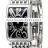 Franck Muller Ladies Large Long Island 1002 QZ REL O-3