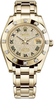 Rolex Pearlmaster 34 Oyster m81318-0044