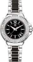 TAG Heuer Formula 1 Steel and Ceramic Ful Diamond 37 Ladies WAH1214.BA0859