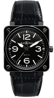 Bell & Ross Instruments BR 01-92 Ceramic BR0192-BL-CER/SCR