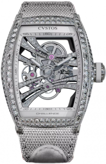 Cvstos Challenge Purity Steel 2 Row Diamonds Ti Comp RH Bridges With Diamonds A00113.4100001