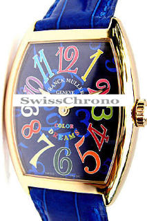 Franck Muller Mens Small Cintree Curvex 5850 SC COL DRM-2