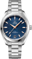 Omega Seamaster Aqua Terra 150m Master Co Axial 34mm Ladies Watch 220.10.34.20.03.001