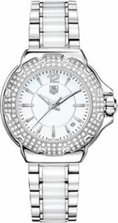 TAG Heuer Formula 1 Steel and Ceramic Ful Diamond 37 Ladies WAH1215.BA0861