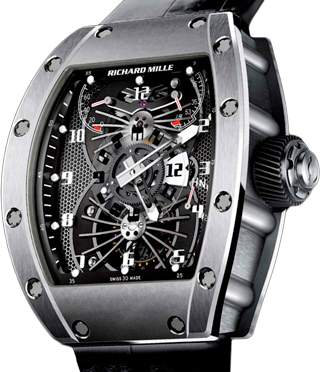 Richard Mille Tourbillon Aerodyne Dual Time Zone RM 022