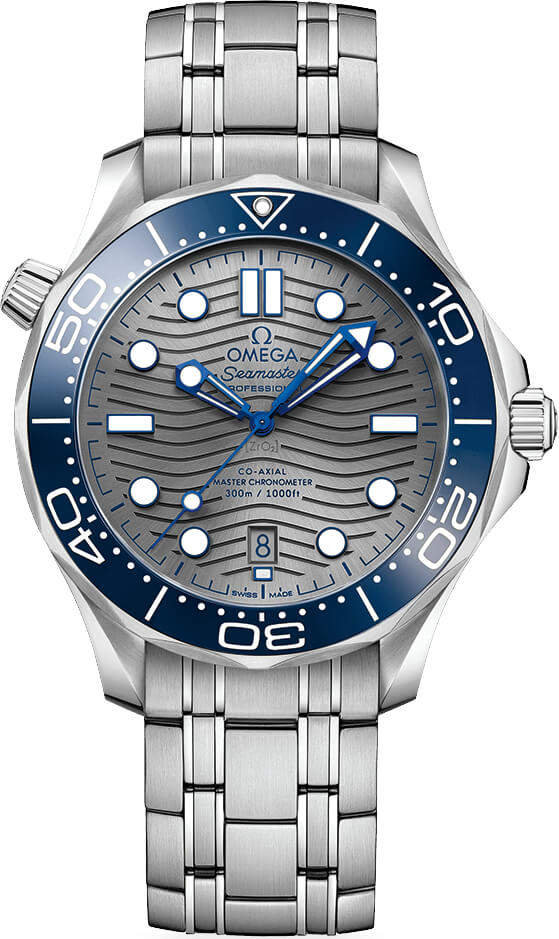 omega seamaster diver 300m chronometer men's watch