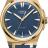 Czapek Antarctique Mount Erebus Deep Blue Yellow Gold And Rubber 7036