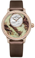 Jaquet Droz les Ateliers d'Art Petite Heure Minute Lemon Chrysoprase j005003574